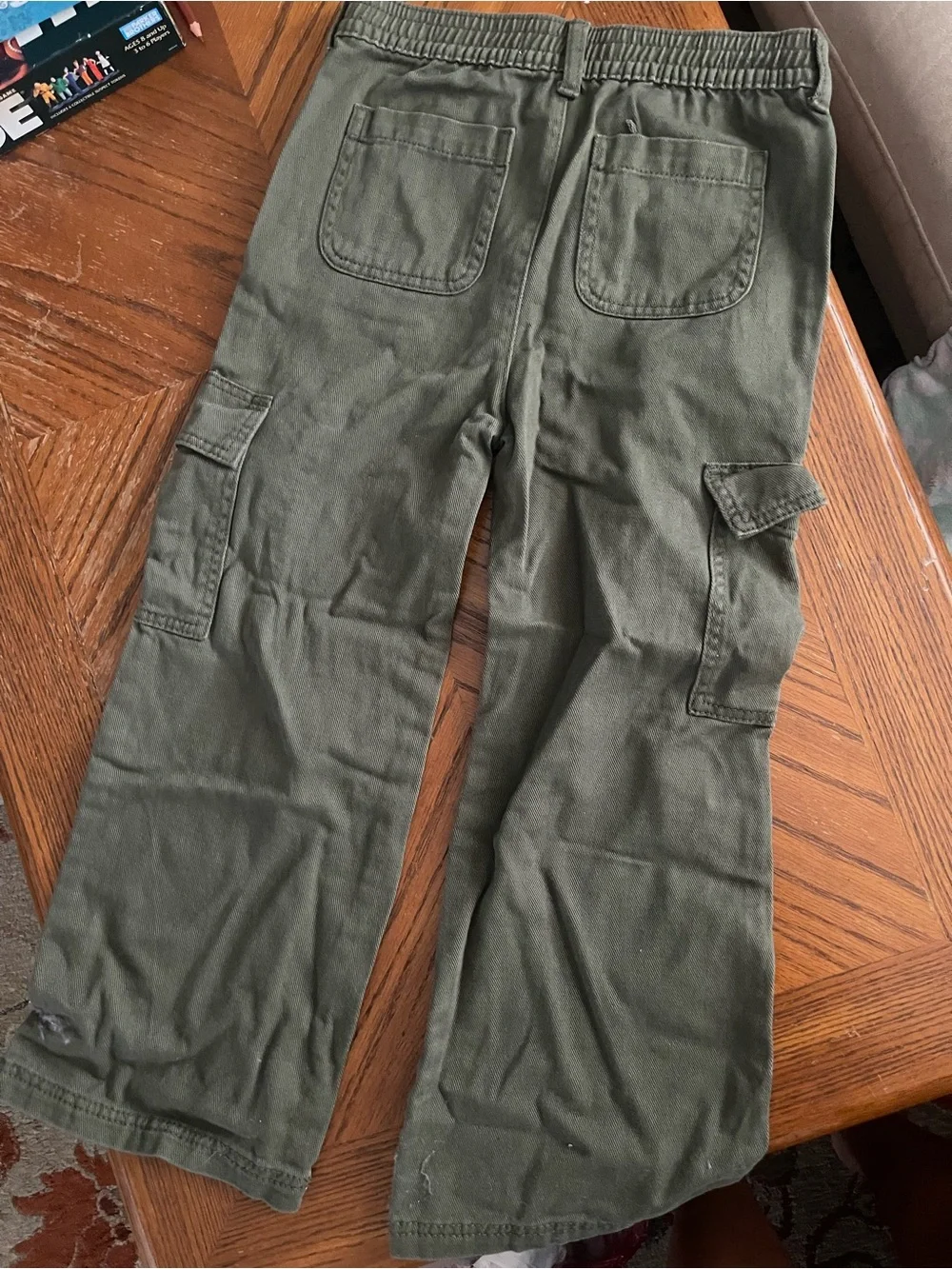 Old Navy Kids Olive Green Cargo Pants